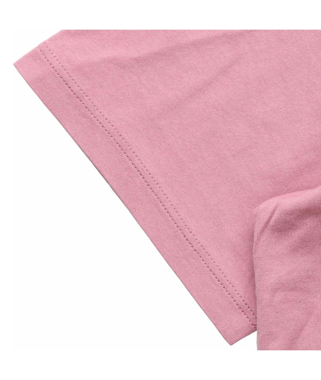 CELINE Розовая хлопковая футболка, фото 5