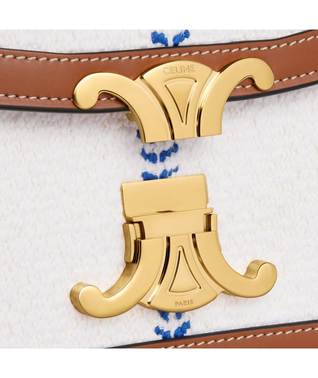 CELINE Коричневая сумка через плечо, фото 4