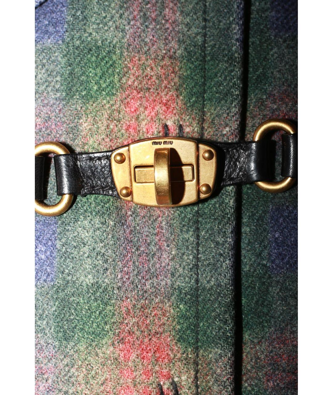 MIU MIU Мульти меховая шуба, фото 4