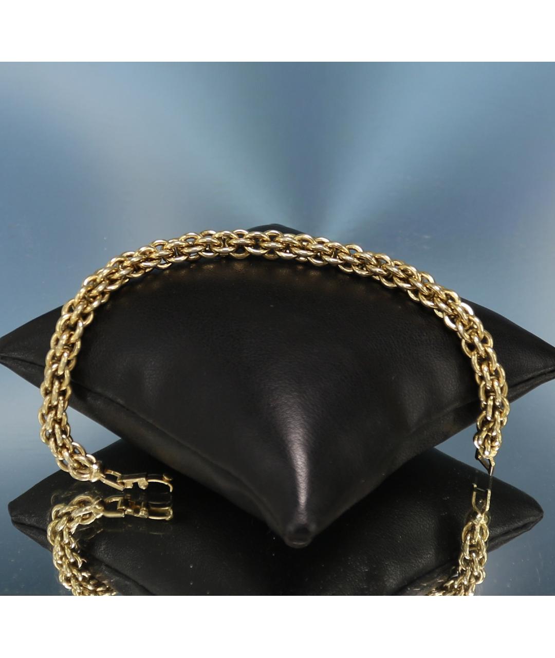 CHRISTIAN DIOR Золотой позолоченный браслет, фото 8