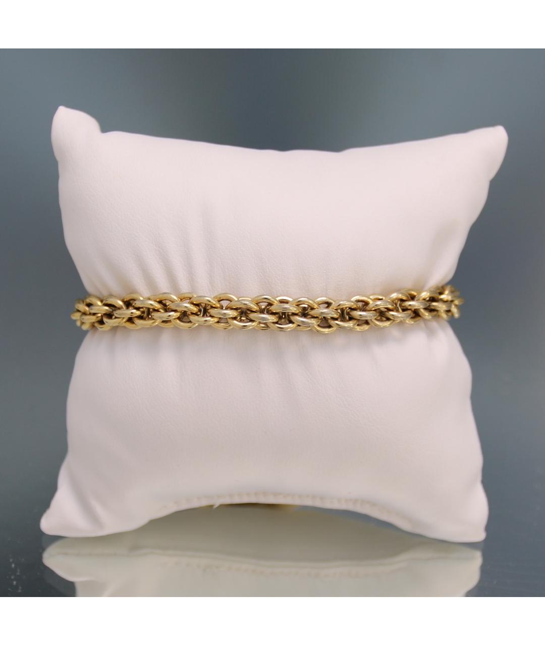 CHRISTIAN DIOR Золотой позолоченный браслет, фото 5