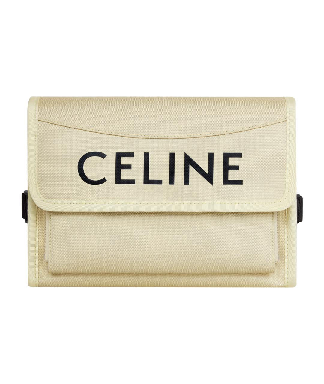 CELINE Бежевая сумка на плечо, фото 1