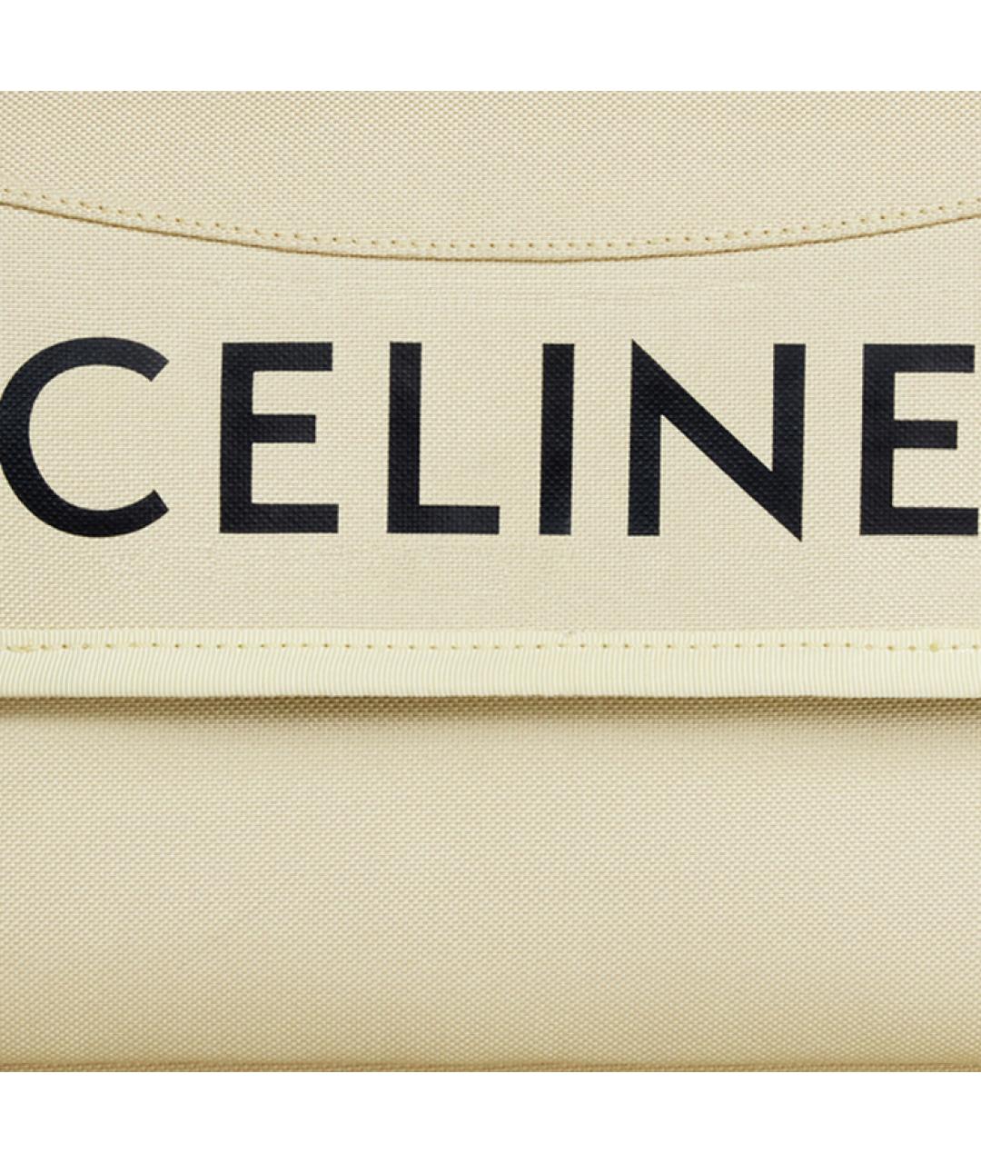 CELINE Бежевая сумка на плечо, фото 4