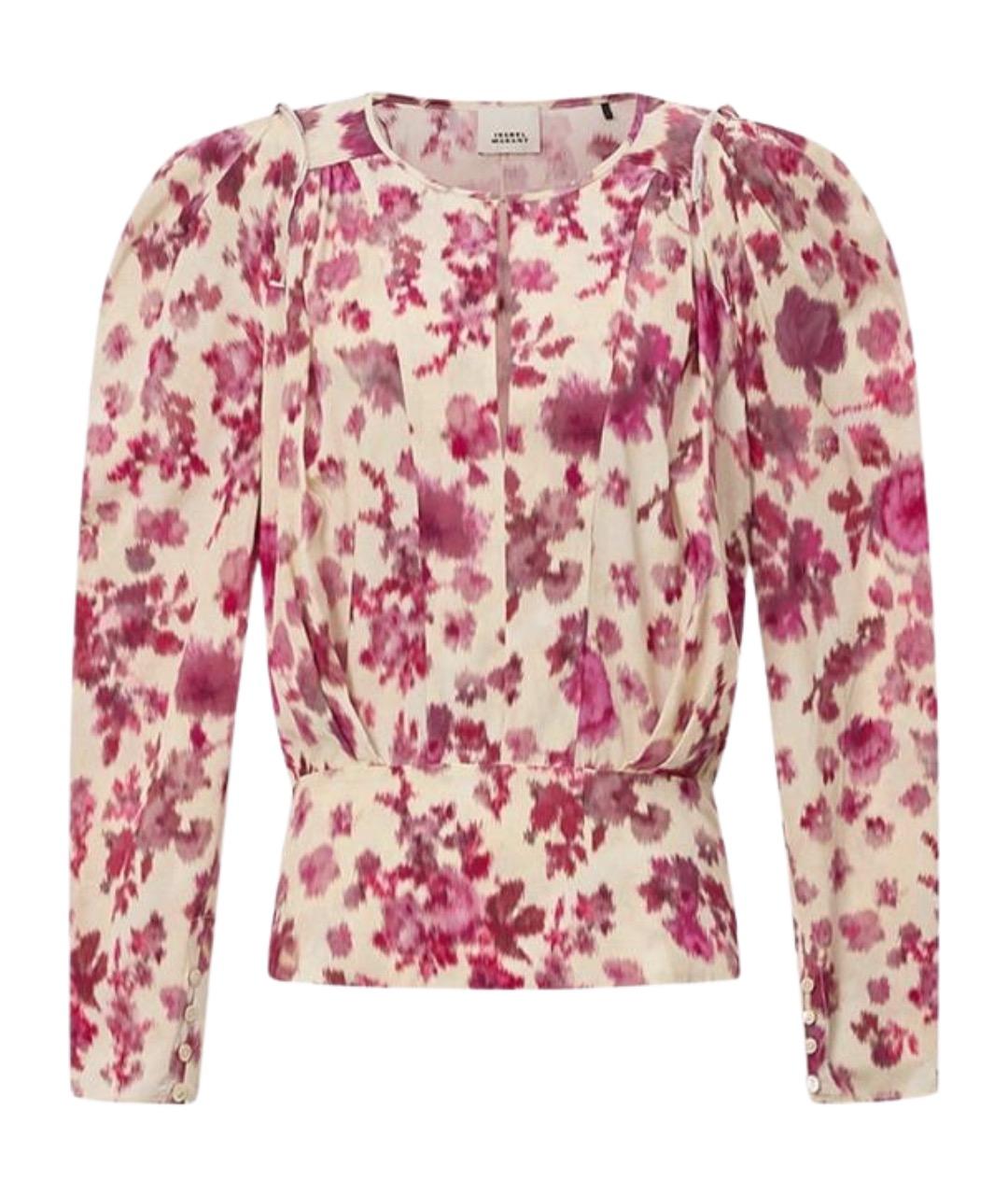 ISABEL MARANT Мульти шелковая рубашка, фото 1