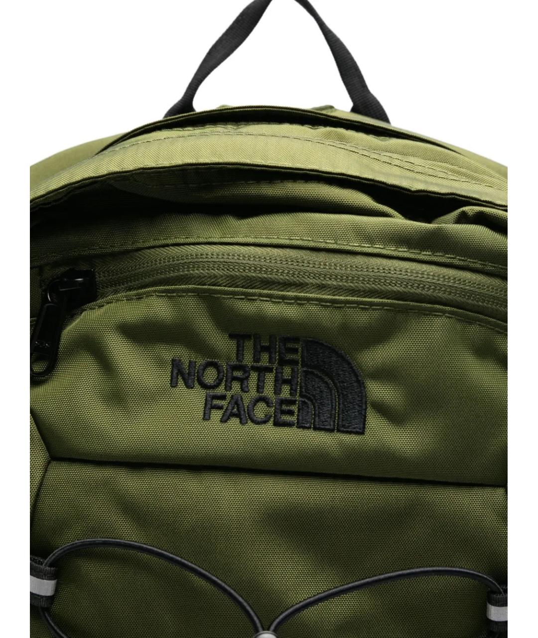 THE NORTH FACE Зеленый тканевый рюкзак, фото 4