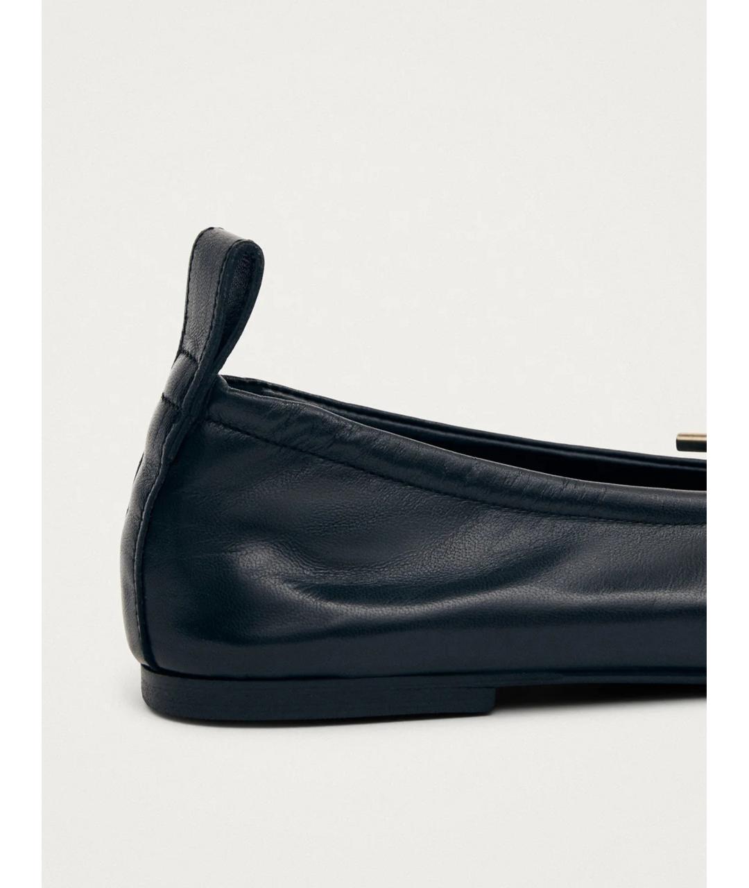 ALOHAS Черные кожаные балетки, фото 5