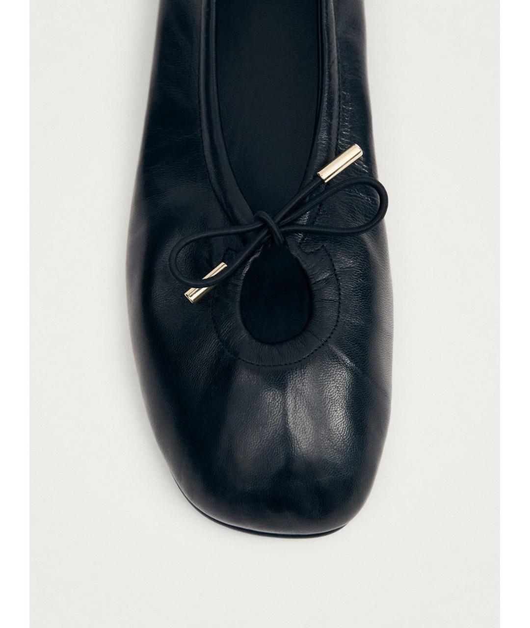 ALOHAS Черные кожаные балетки, фото 4