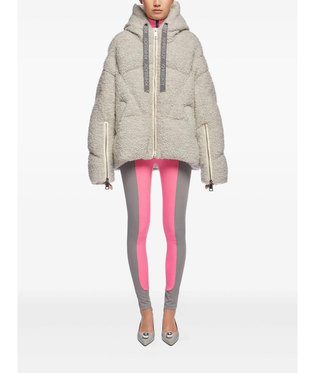 KHRISJOY Серый пуховик, фото 2