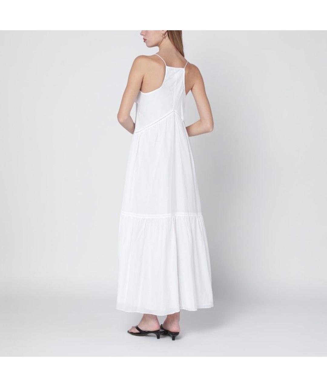 ISABEL MARANT Белое хлопковое повседневное платье, фото 3