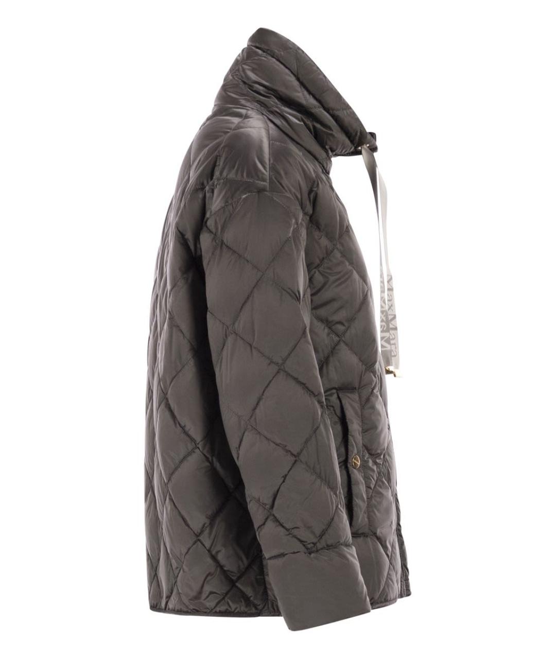 MAX MARA Серая полиамидовая куртка, фото 3
