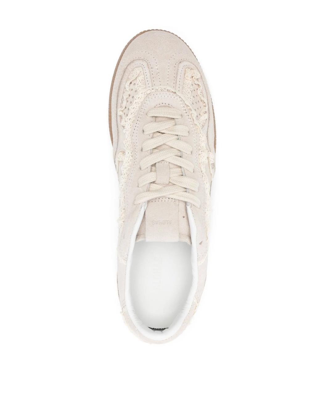 ALOHAS Белые замшевые кеды, фото 4