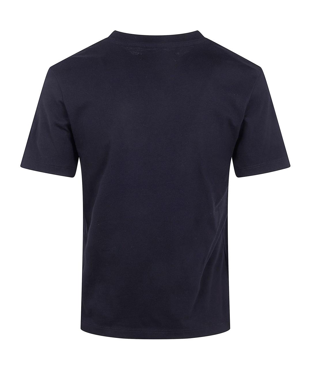 AMIRI Черная хлопковая футболка, фото 2