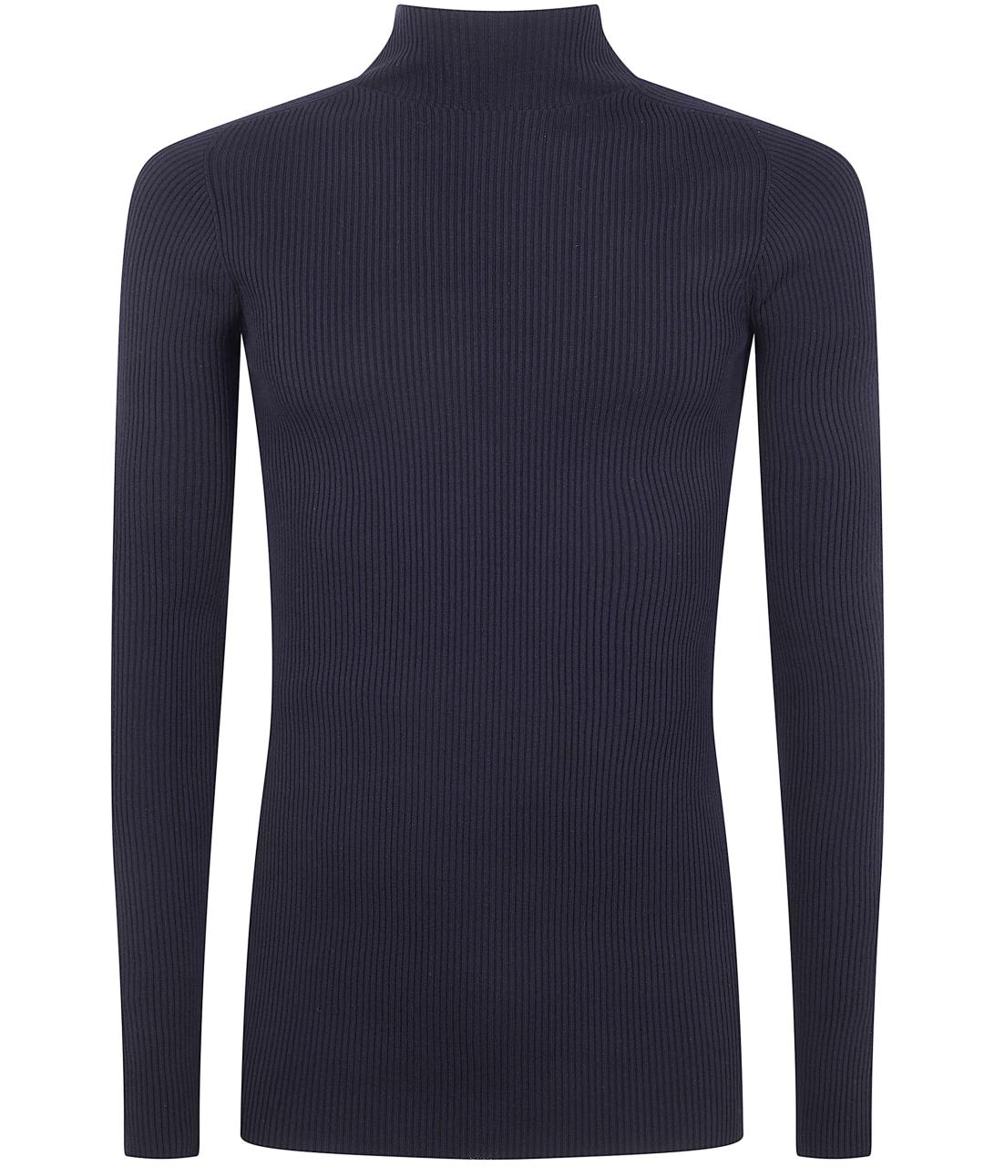 RICK OWENS Черная полиэстеровая водолазка, фото 1