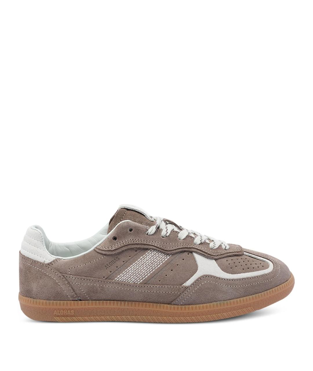 ALOHAS Коричневые замшевые кеды, фото 1