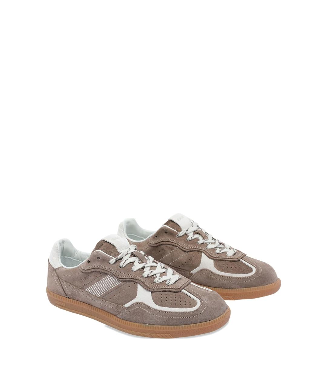 ALOHAS Коричневые замшевые кеды, фото 2