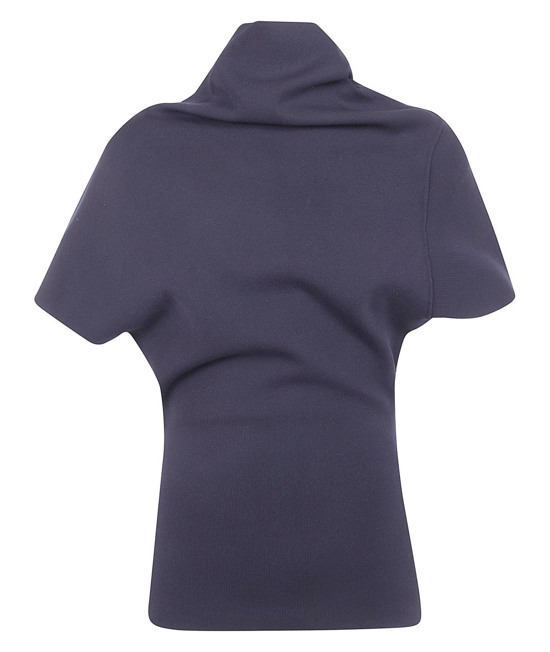 RICK OWENS Черная полиэстеровая блузы, фото 2