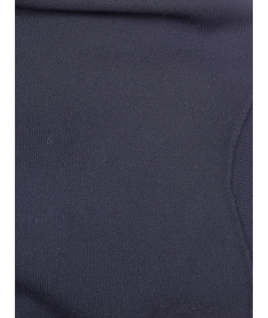 RICK OWENS Черная полиэстеровая блузы, фото 3