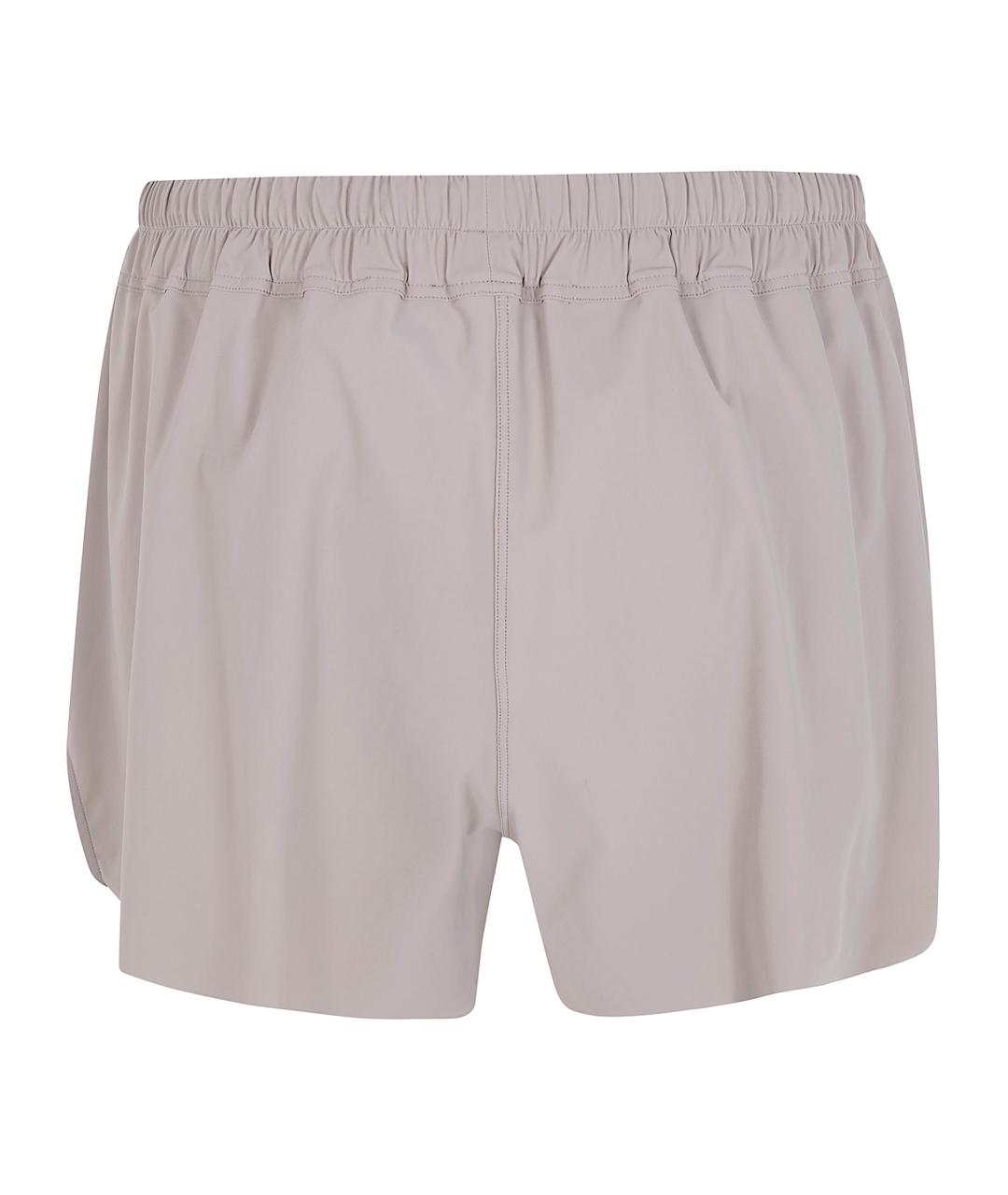 RICK OWENS Серые полиамидовые шорты, фото 2