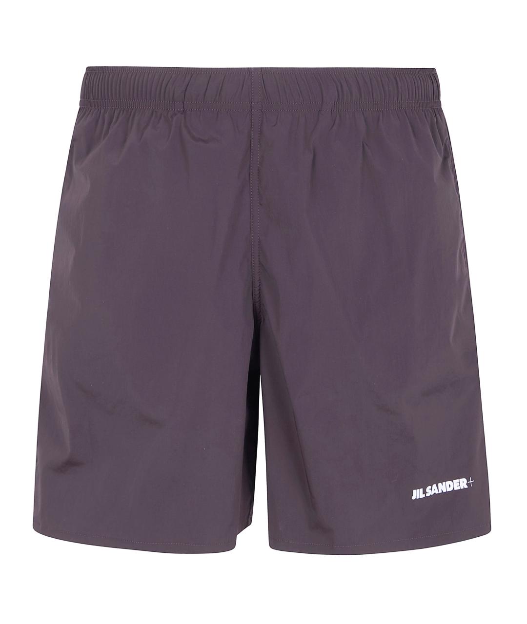 JIL SANDER Фиолетовые полиамидовые шорты, фото 1