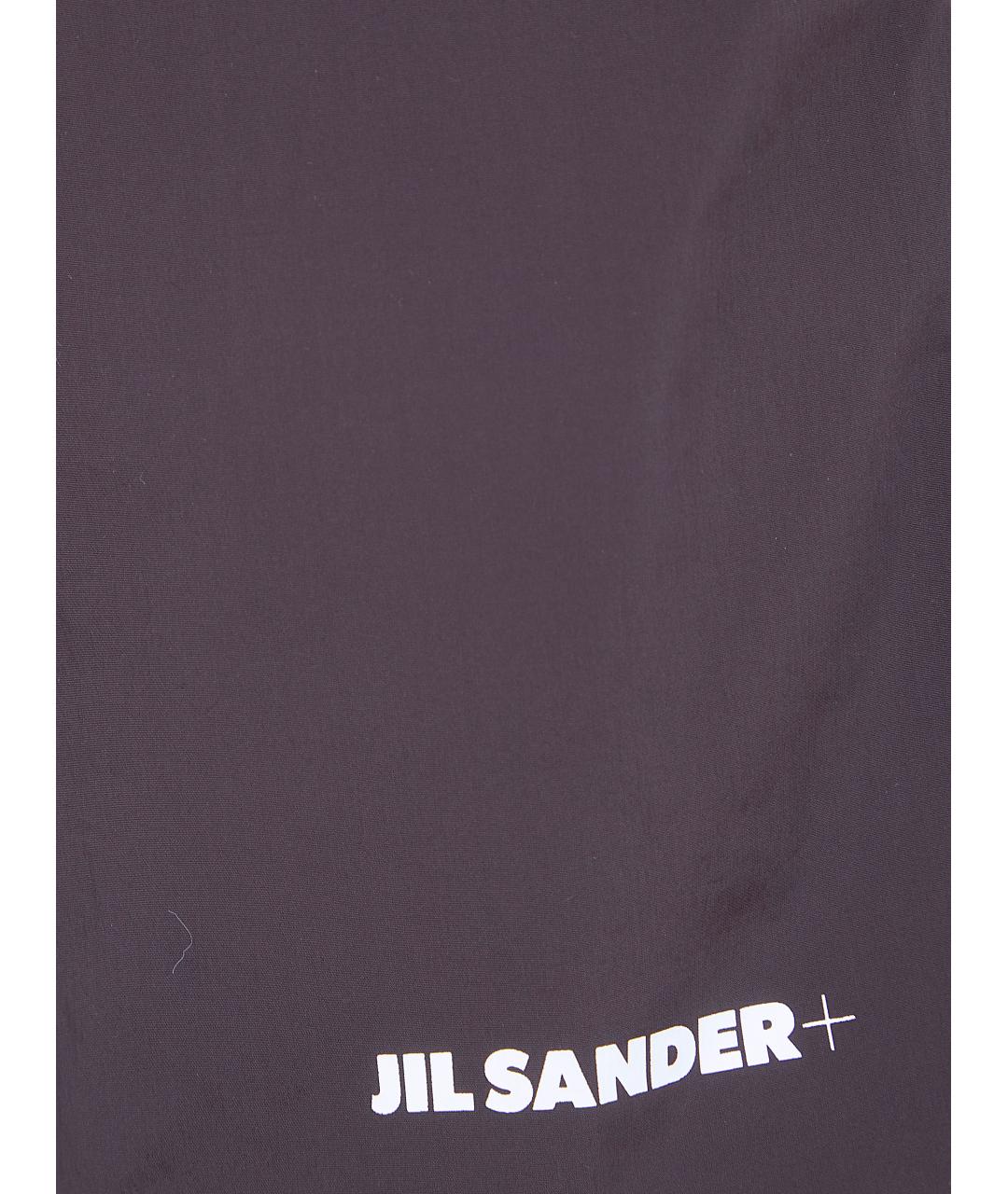JIL SANDER Фиолетовые полиамидовые шорты, фото 3