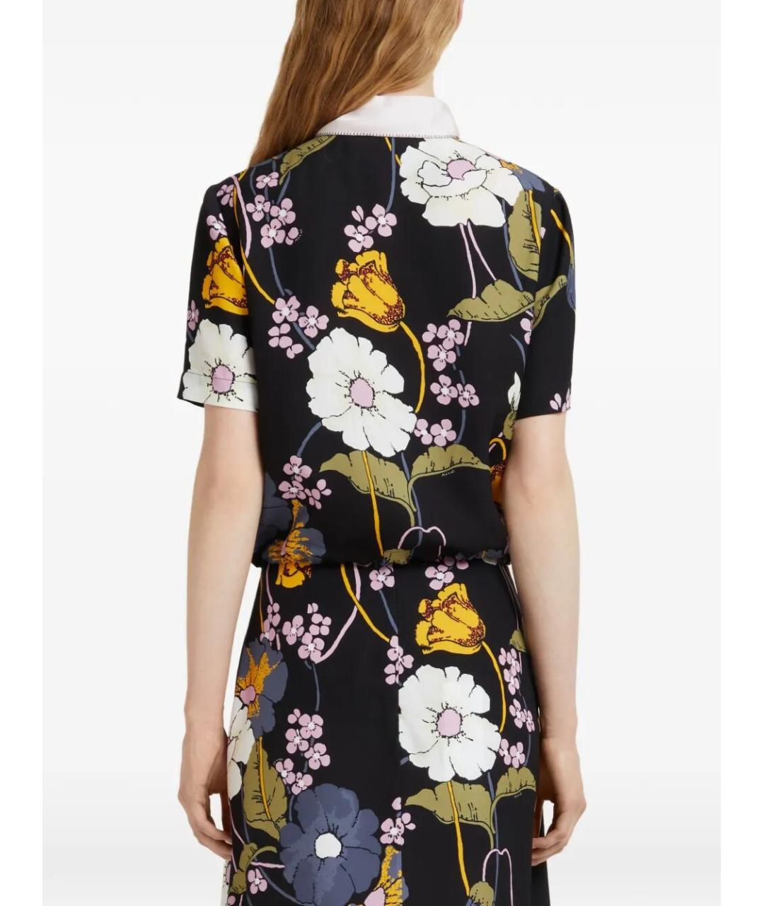 MARNI Мульти вискозная рубашка, фото 5