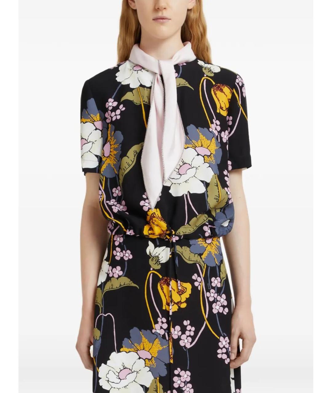 MARNI Мульти вискозная рубашка, фото 4