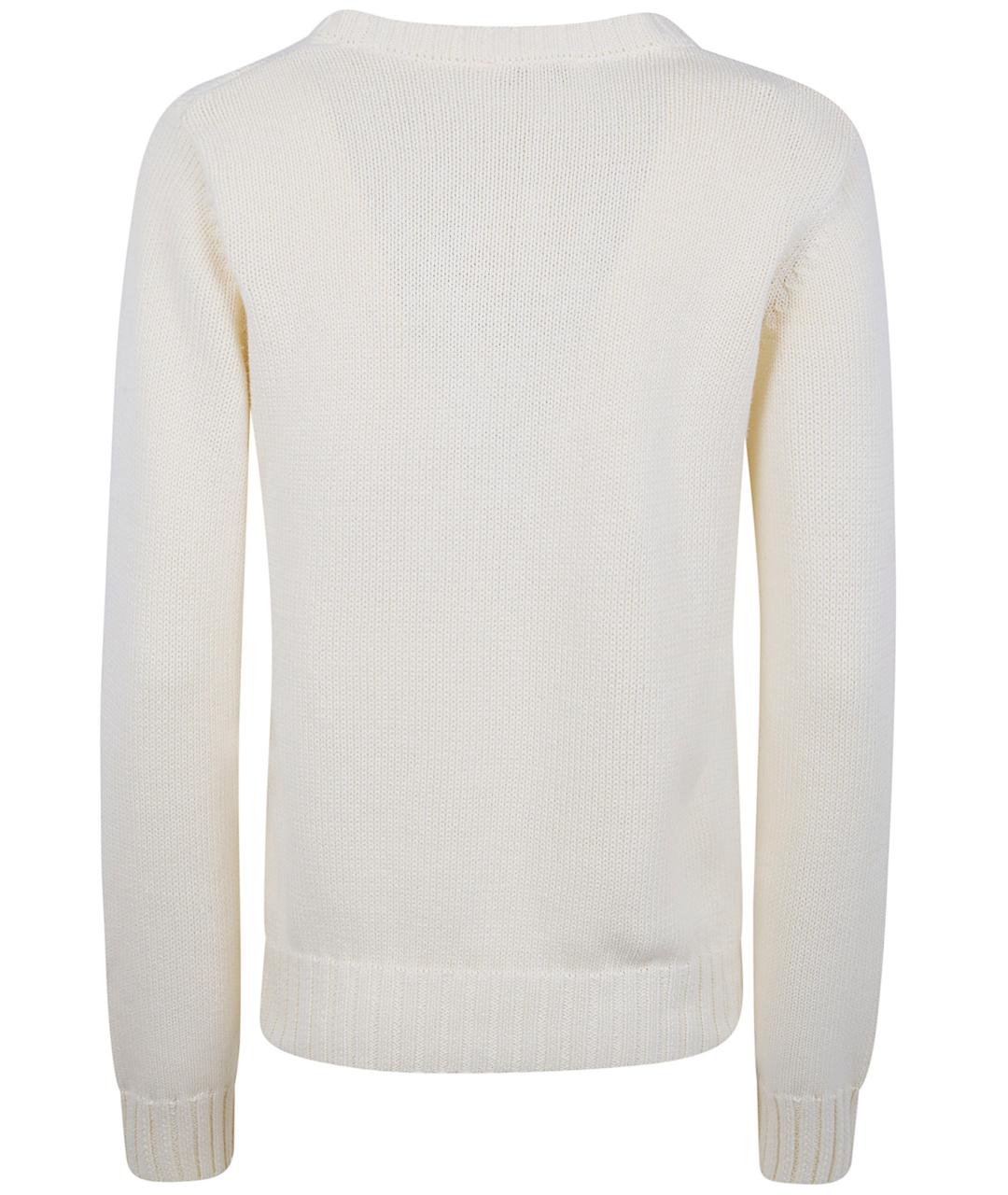 SPORTY AND RICH Белый хлопковый джемпер / свитер, фото 2