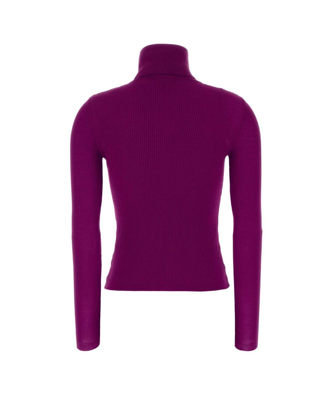 SAINT LAURENT Фиолетовая кашемировая водолазка, фото 2