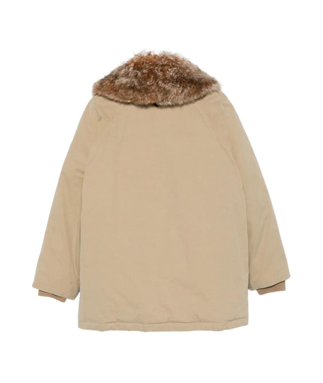 PRADA Бежевая хлопковая парка, фото 5