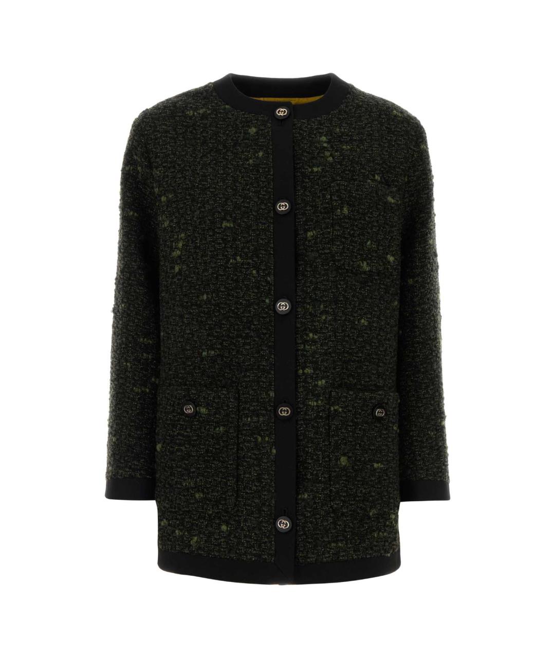 GUCCI Мульти полиэстеровое пальто, фото 1