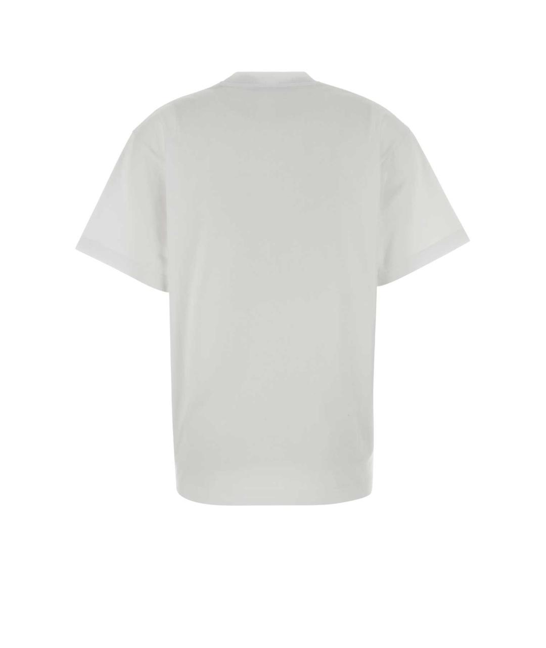 GUCCI Белая хлопковая футболка, фото 2