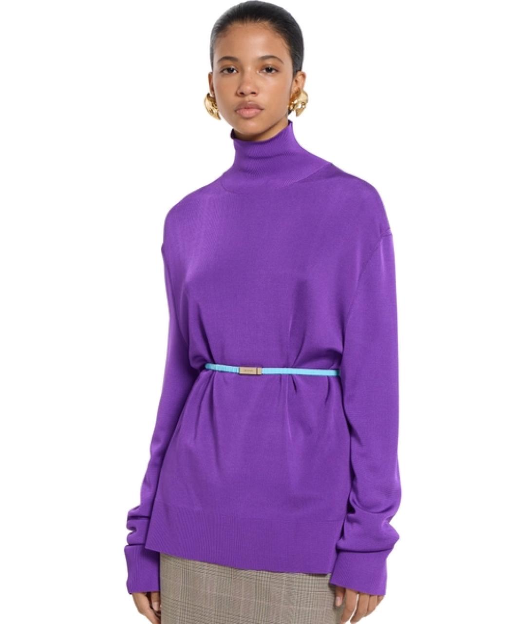 GUCCI Фиолетовая водолазка, фото 3