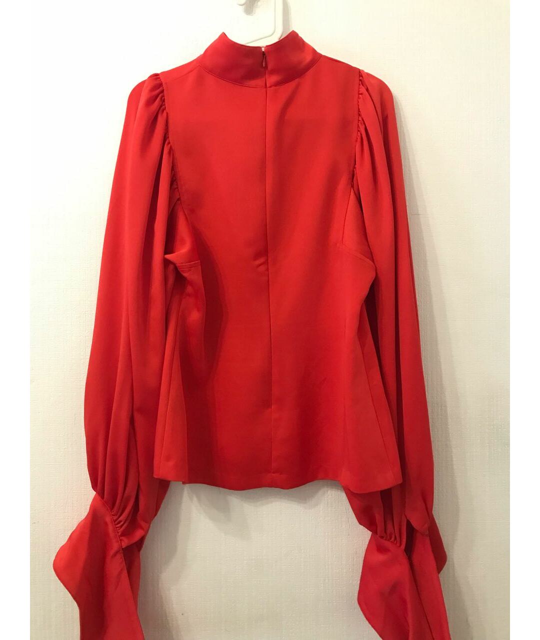 SELF-PORTRAIT Красная полиэстеровая рубашка, фото 2
