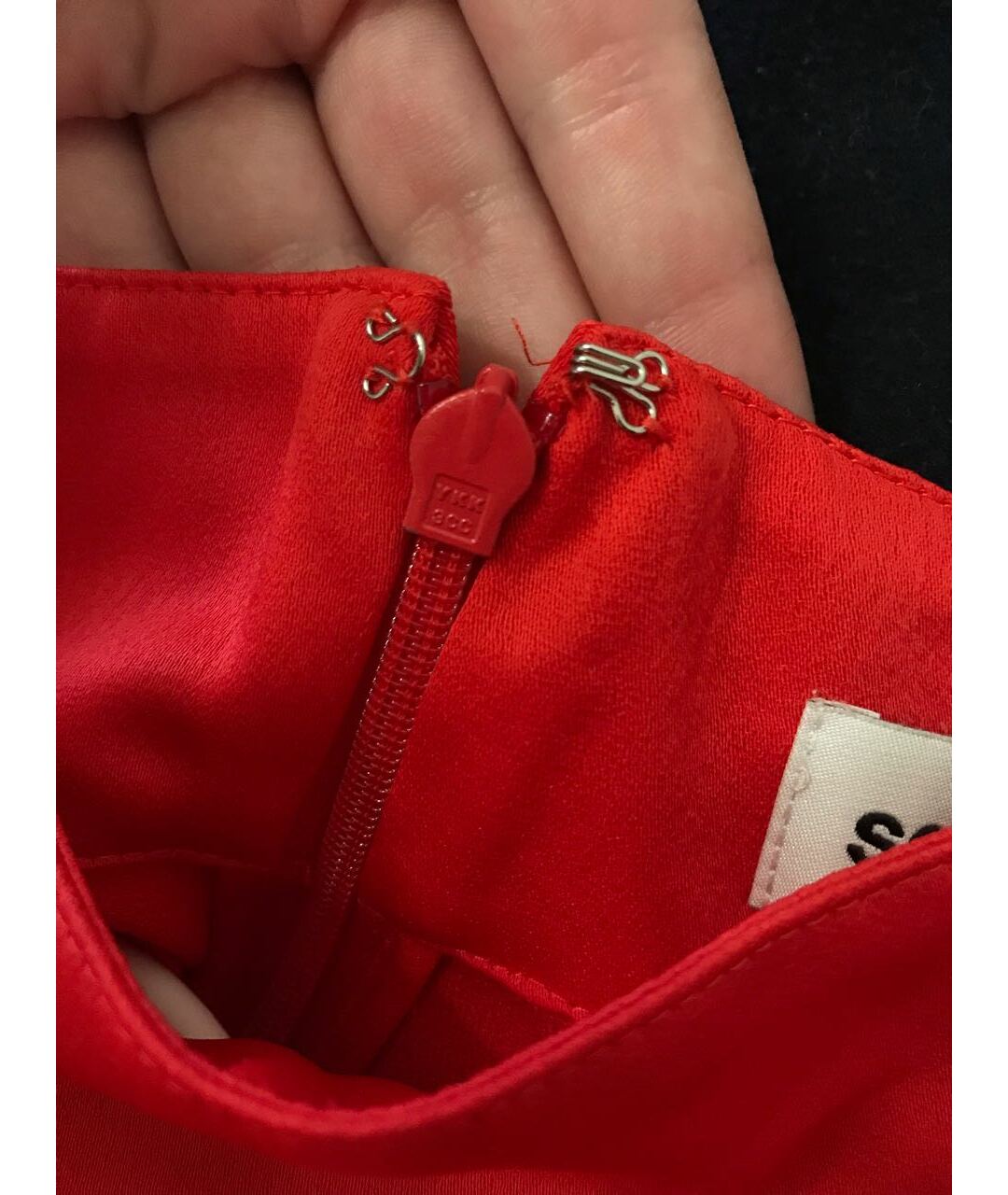 SELF-PORTRAIT Красная полиэстеровая рубашка, фото 5