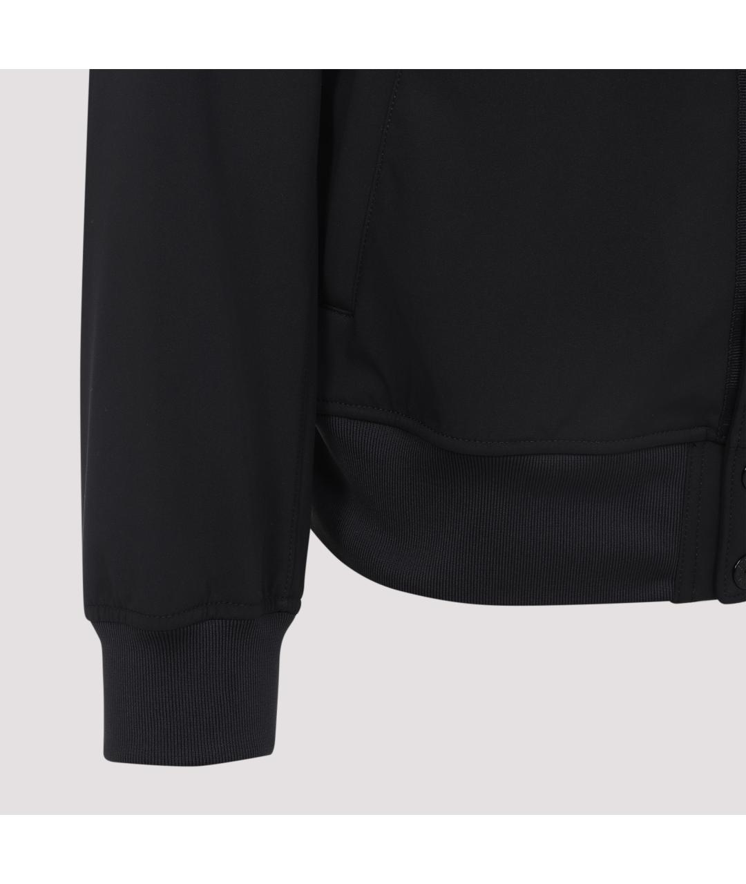 STONE ISLAND Черная полиэстеровая куртка, фото 3