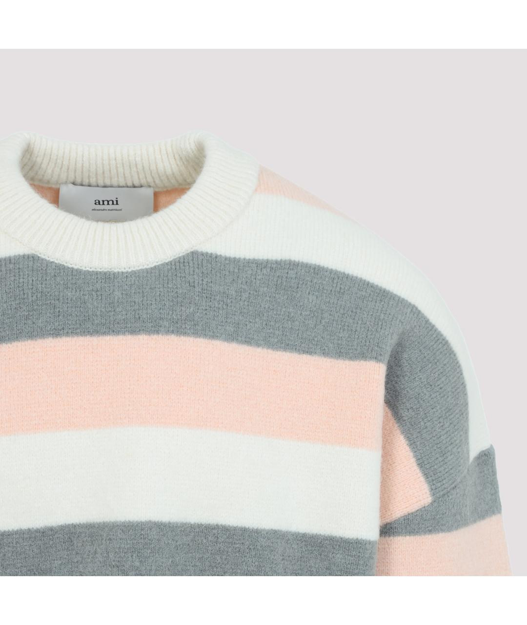 Ami Paris Мульти шерстяной джемпер / свитер, фото 3