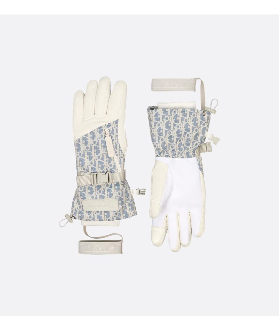 CHRISTIAN DIOR Мульти синтетические перчатки, фото 6