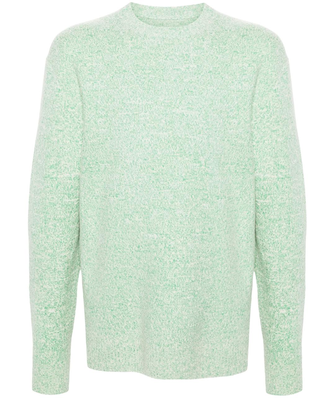 JIL SANDER Зеленый вискозный джемпер / свитер, фото 1