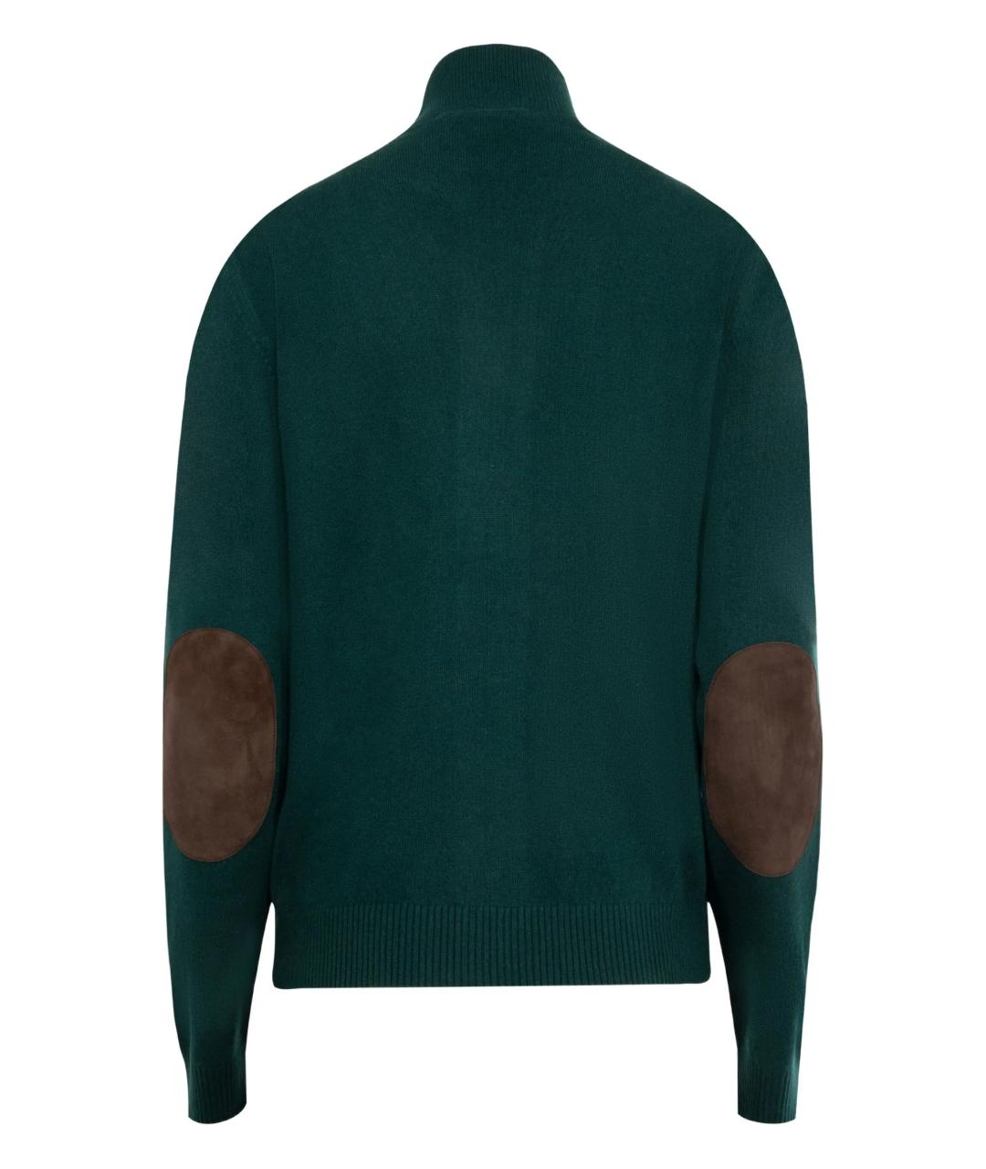 MIU MIU Зеленый кашемировый кардиган, фото 3