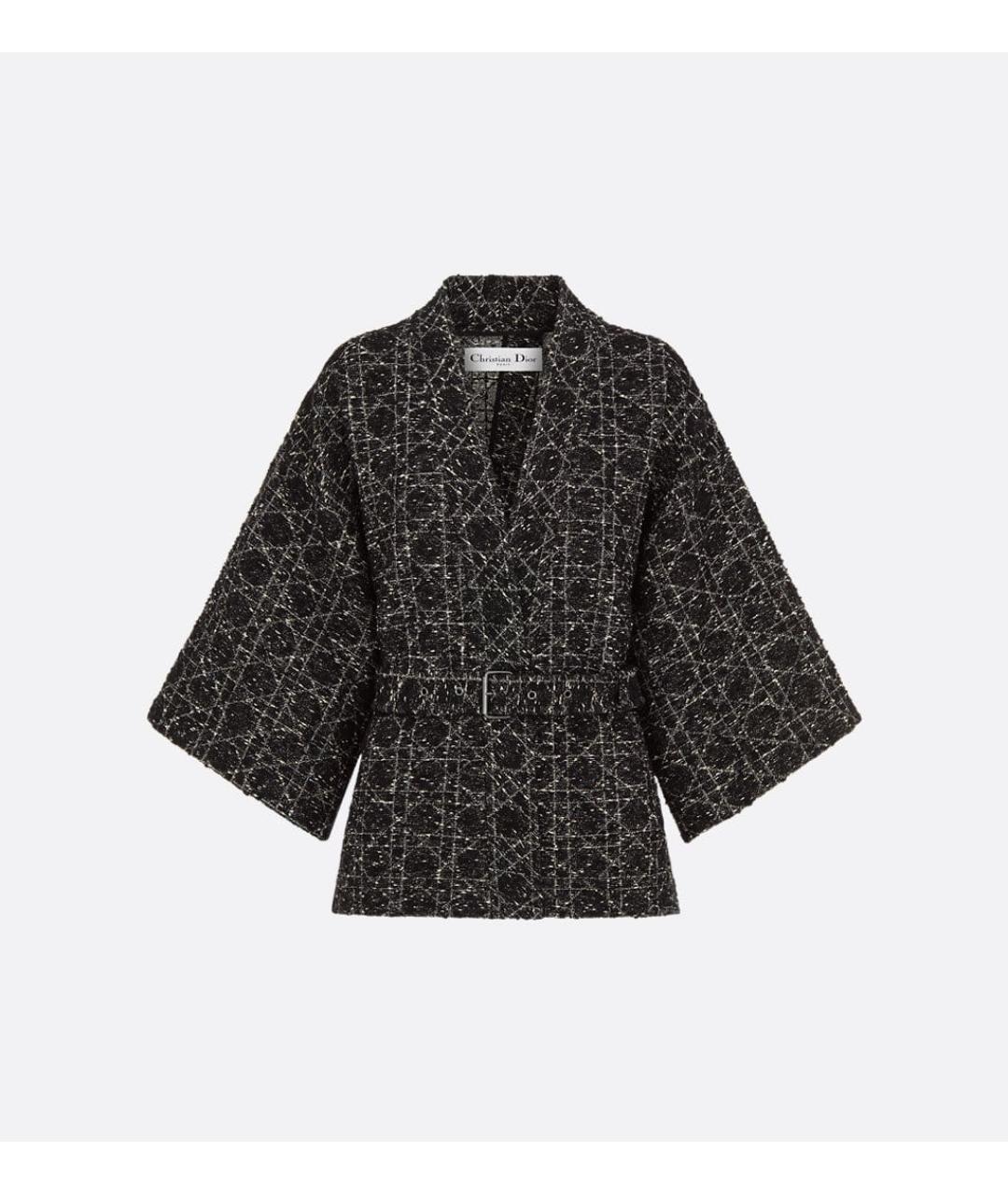 CHRISTIAN DIOR Черная шерстяная куртка, фото 2
