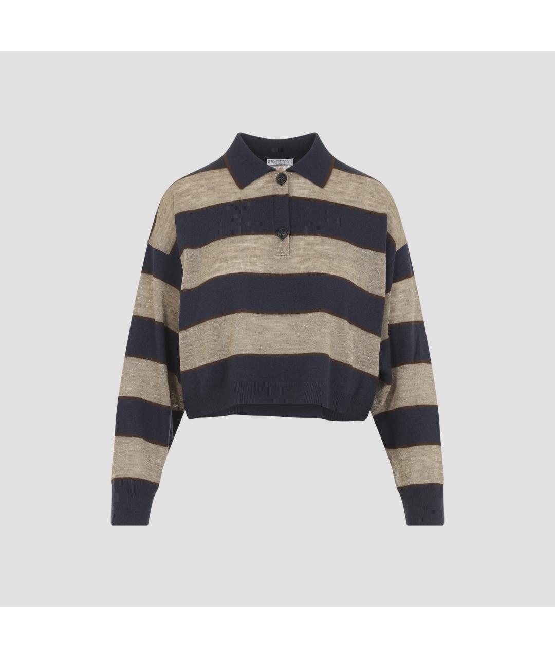 BRUNELLO CUCINELLI Мульти шерстяной джемпер / свитер, фото 3