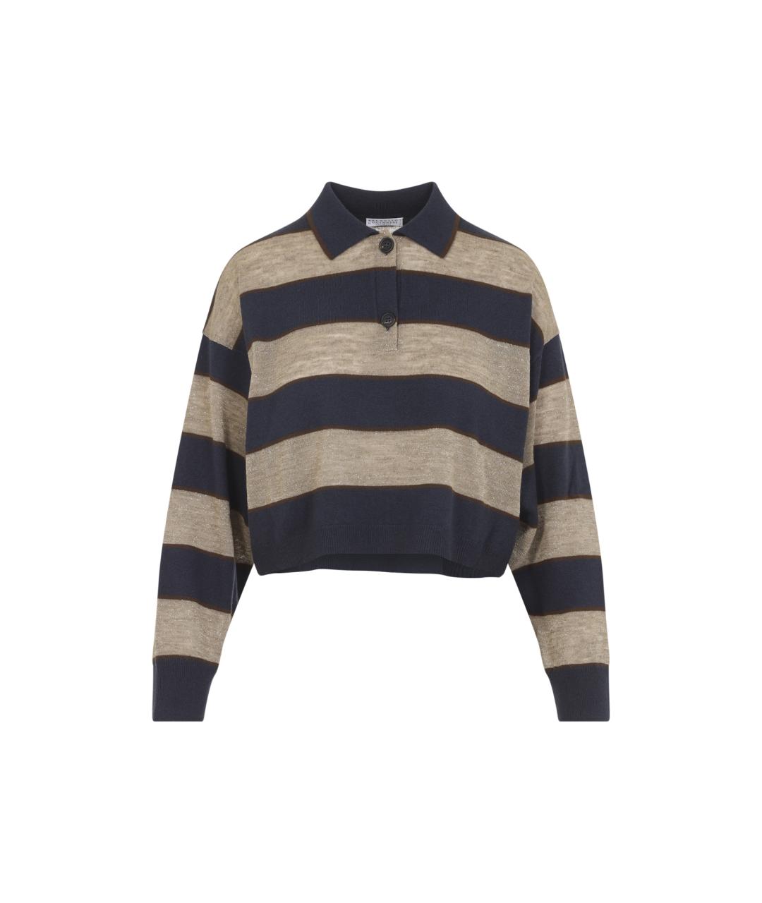 BRUNELLO CUCINELLI Мульти шерстяной джемпер / свитер, фото 1