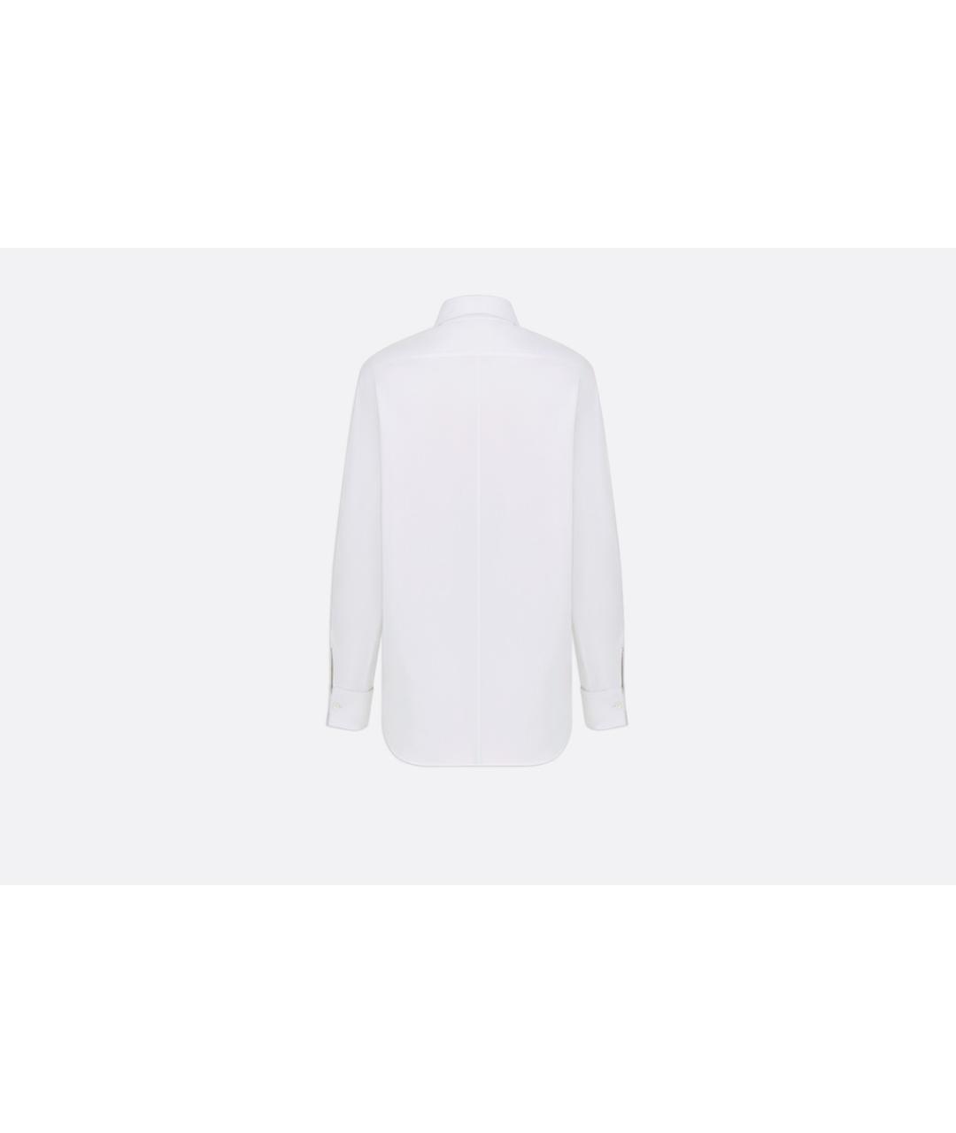 CHRISTIAN DIOR Белая хлопковая рубашка, фото 3