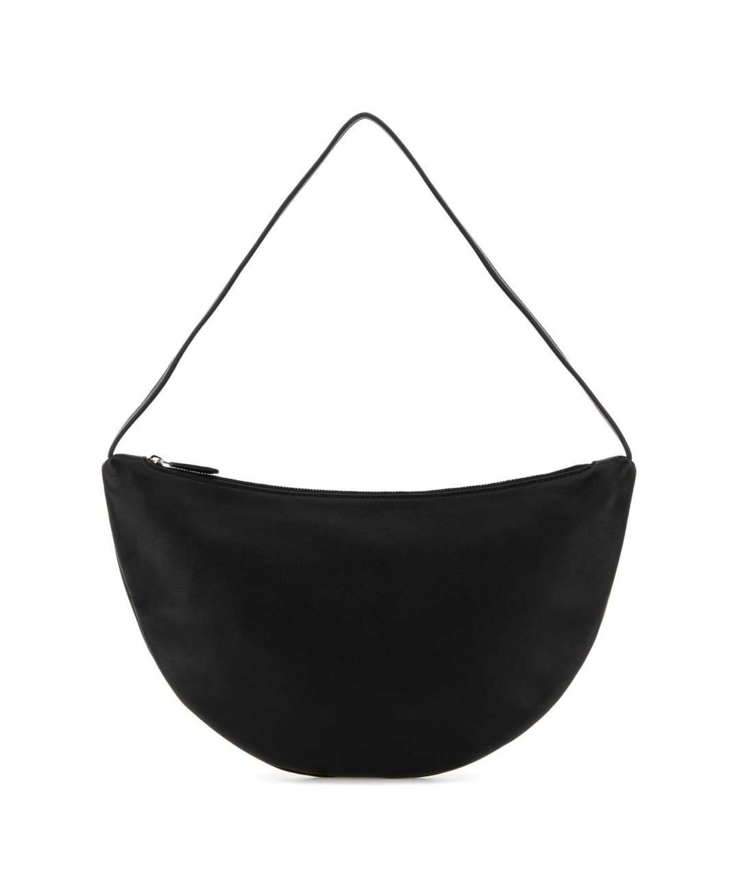 THE ROW Черная кожаная сумка через плечо, фото 1