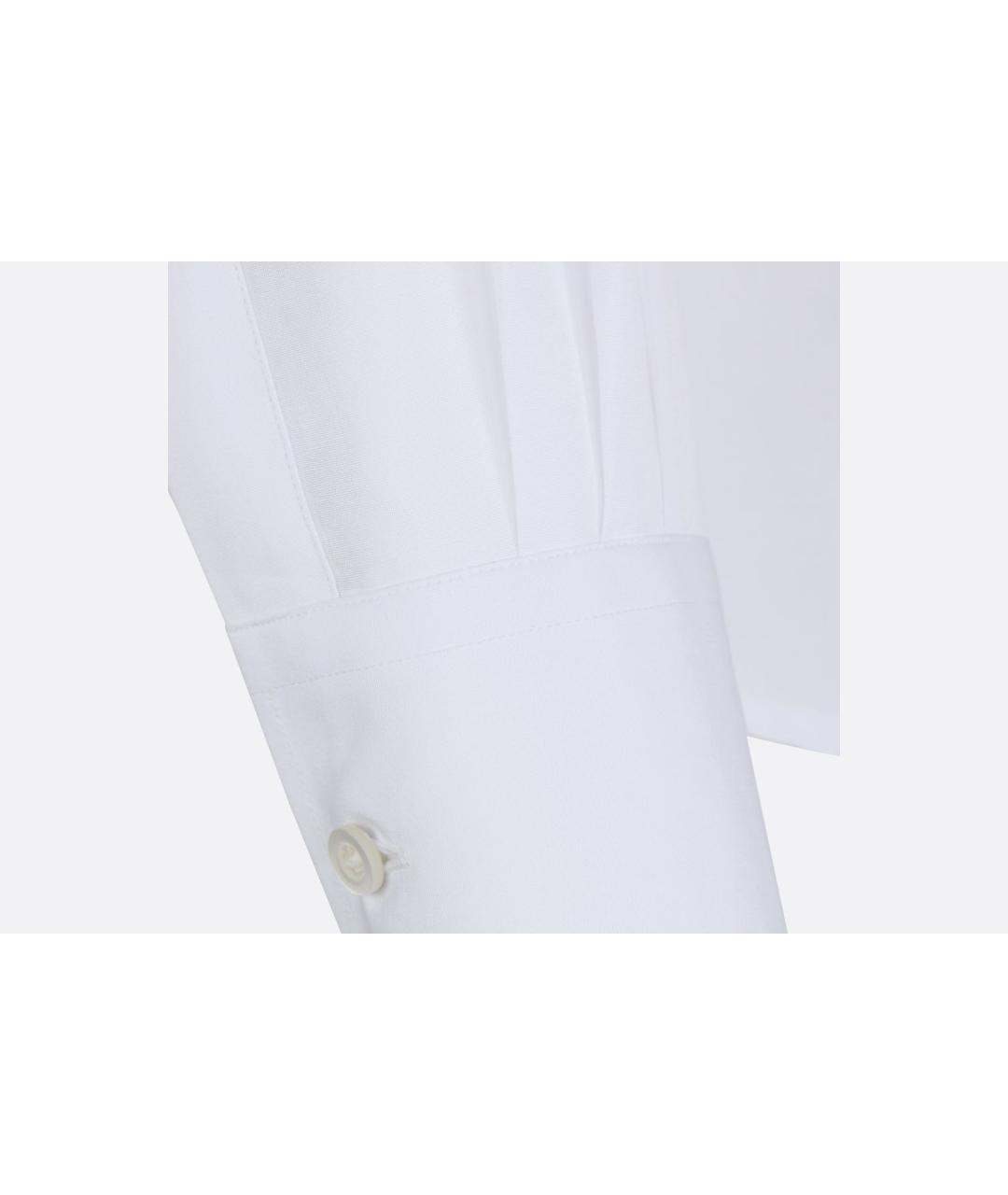 CHRISTIAN DIOR Белая хлопковая рубашка, фото 5