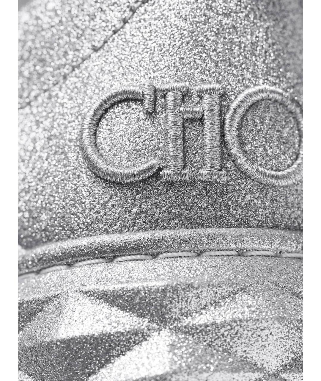 JIMMY CHOO Белые кожаные кеды, фото 5