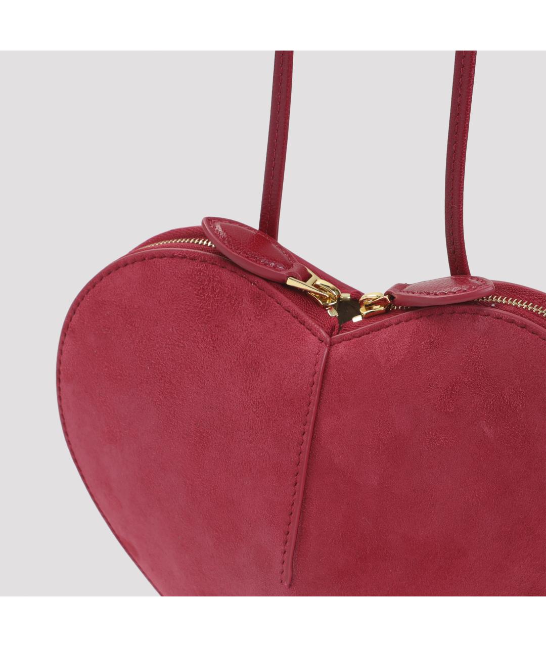 ALAIA Красная замшевая сумка через плечо, фото 5