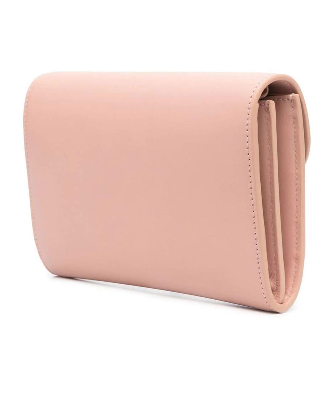 LANVIN Розовая кожаная сумка через плечо, фото 3