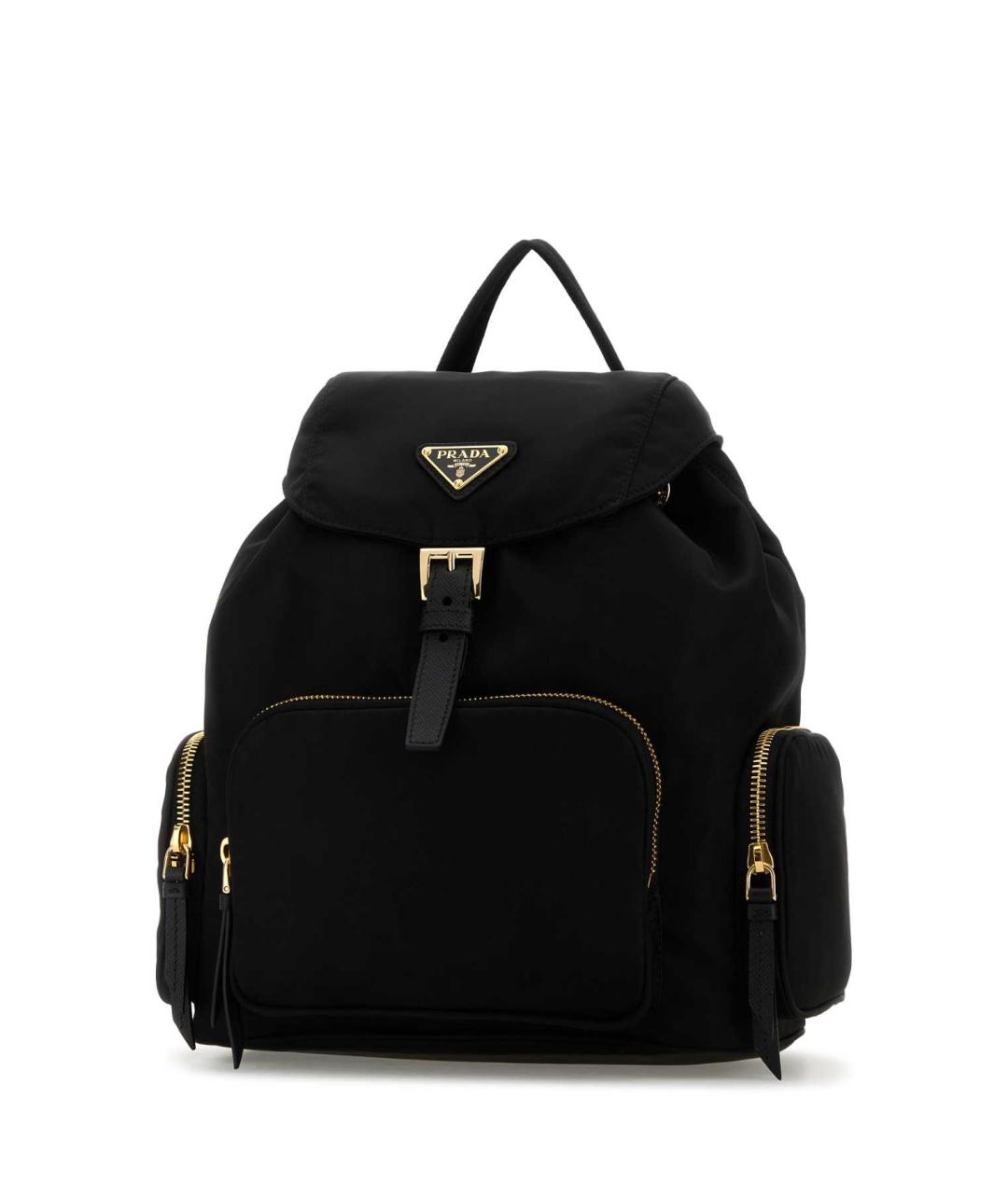 PRADA Черный синтетический рюкзак, фото 2