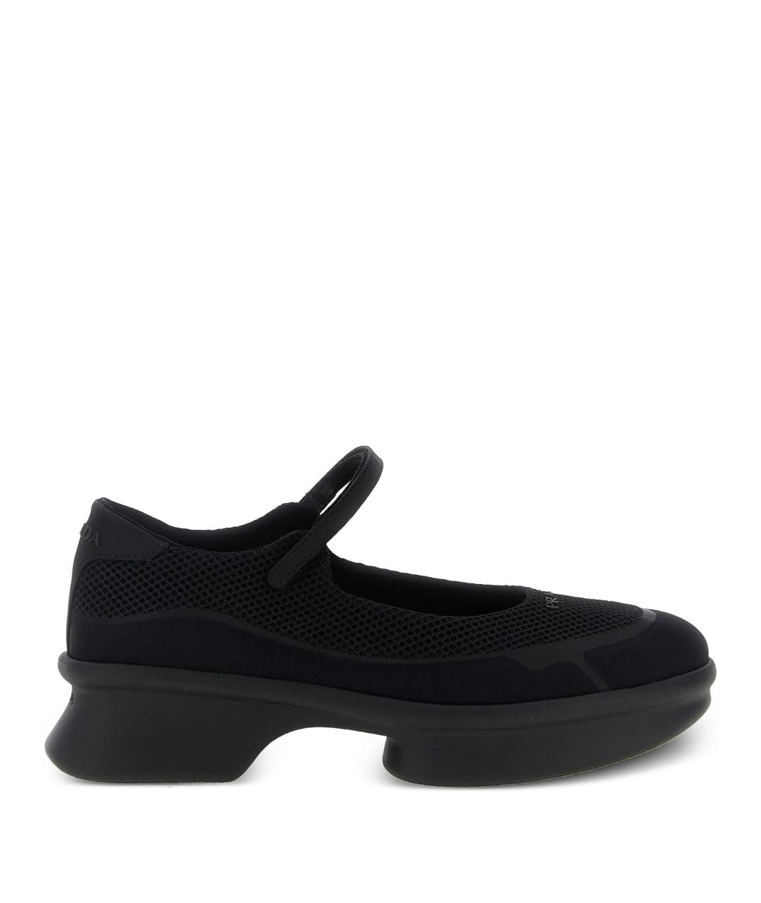 PRADA Черные балетки, фото 1